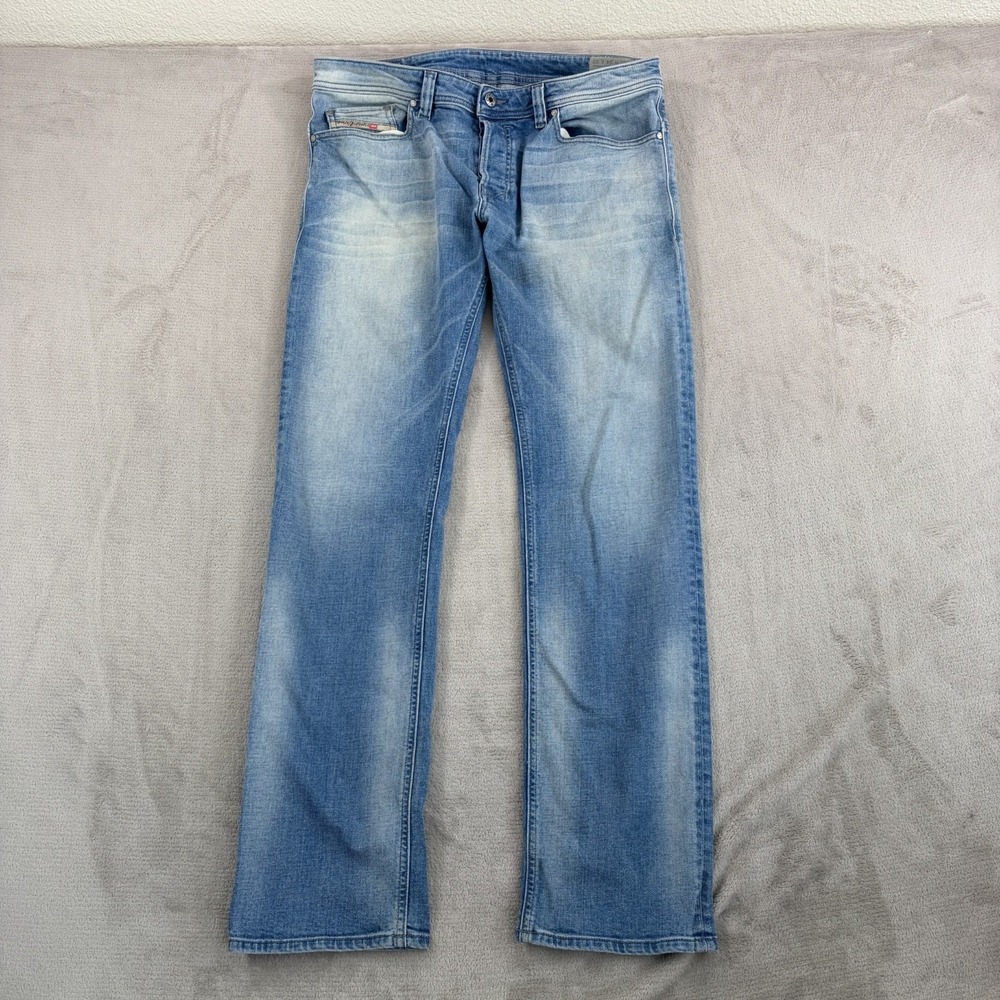 Vintage Diesel Regular Slim Straight Safado Jeans Blue ORZ26 Men 34x32 Stretch